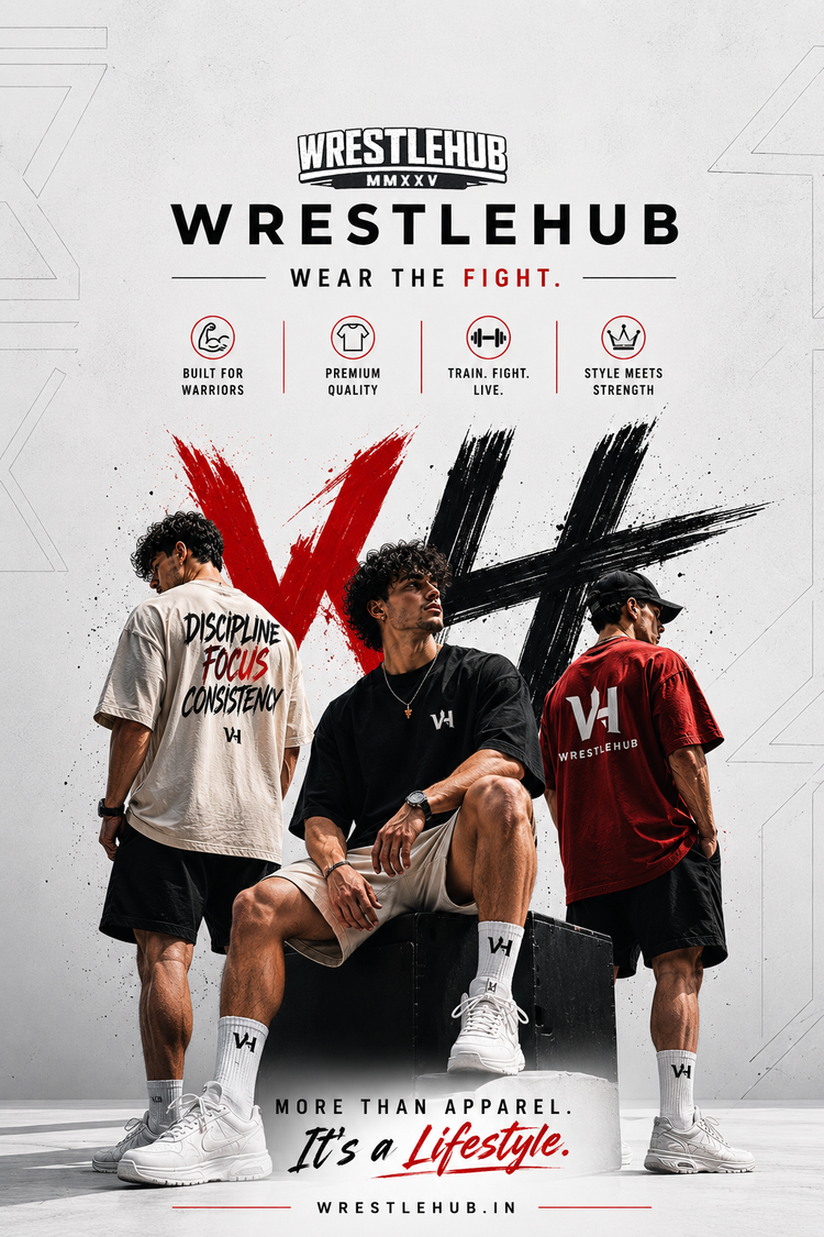 Premium Wrestling-Inspired Streetwear & Gym Wear India