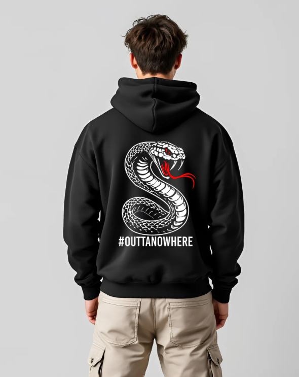 Outta Nowhere Viper Oversized Hoodie