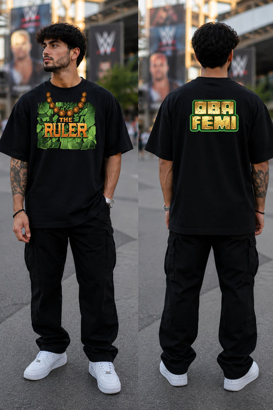 Oba Femi The Ruler T-Shirt – Premium Oversized WWE NXT Graphic Tee for Wrestling Fans by WrestleHub