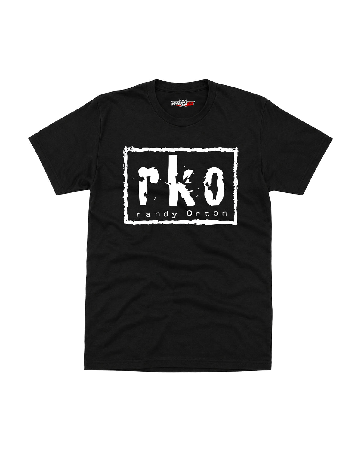 RKO legacy inspired vintage wrestling graphic T-shirt front view on premium cotton tee by WrestleHub
