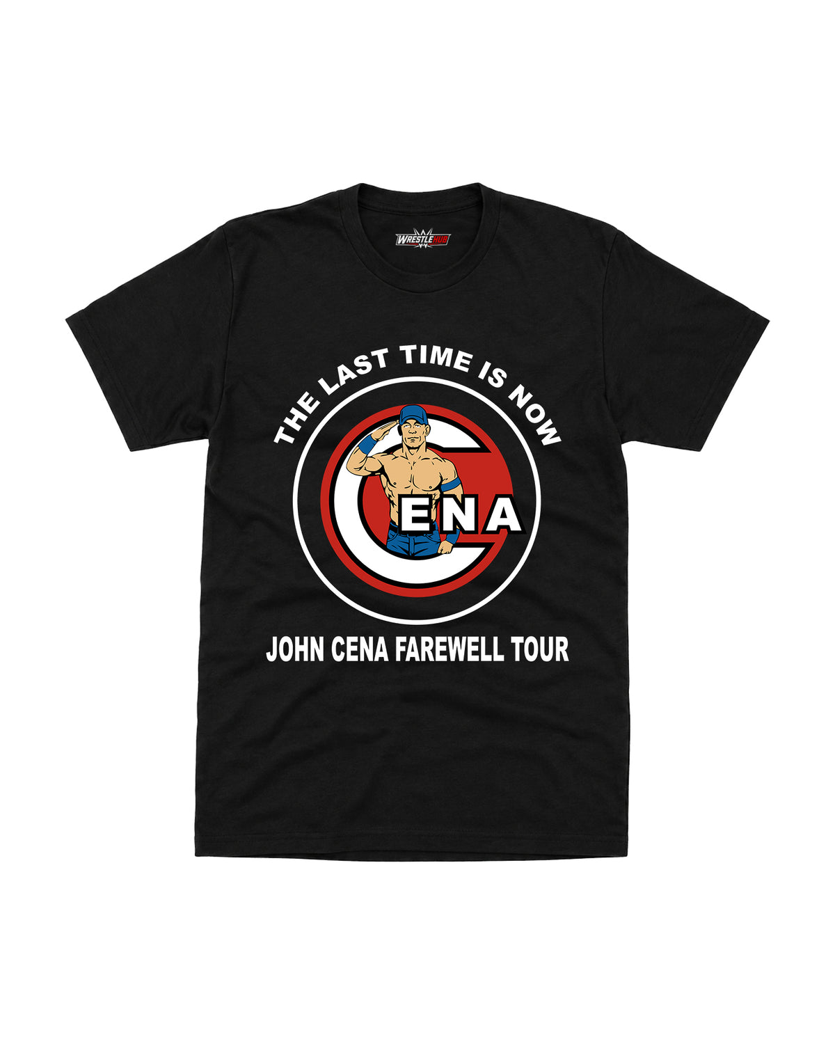 The Last Time Is Now wrestling inspired graphic t-shirt with bold typography front view | WrestleHub India