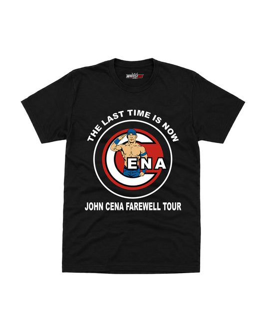 The Last Time Is Now wrestling inspired graphic t-shirt with bold typography front view | WrestleHub India